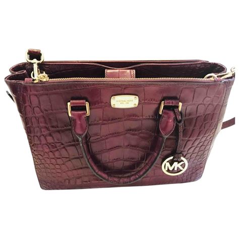 michael kors burgundy purses|michael kors burgundy handbags.